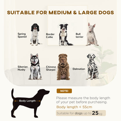 Pearl Design Pet Sofa for Medium and Large Sized Dogs, Pet Bed with
