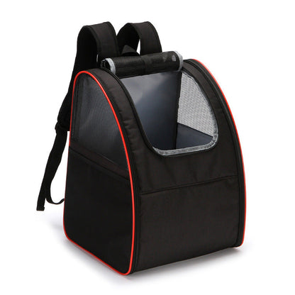 High Quality Mesh Breathable Foldable Pet Backpack