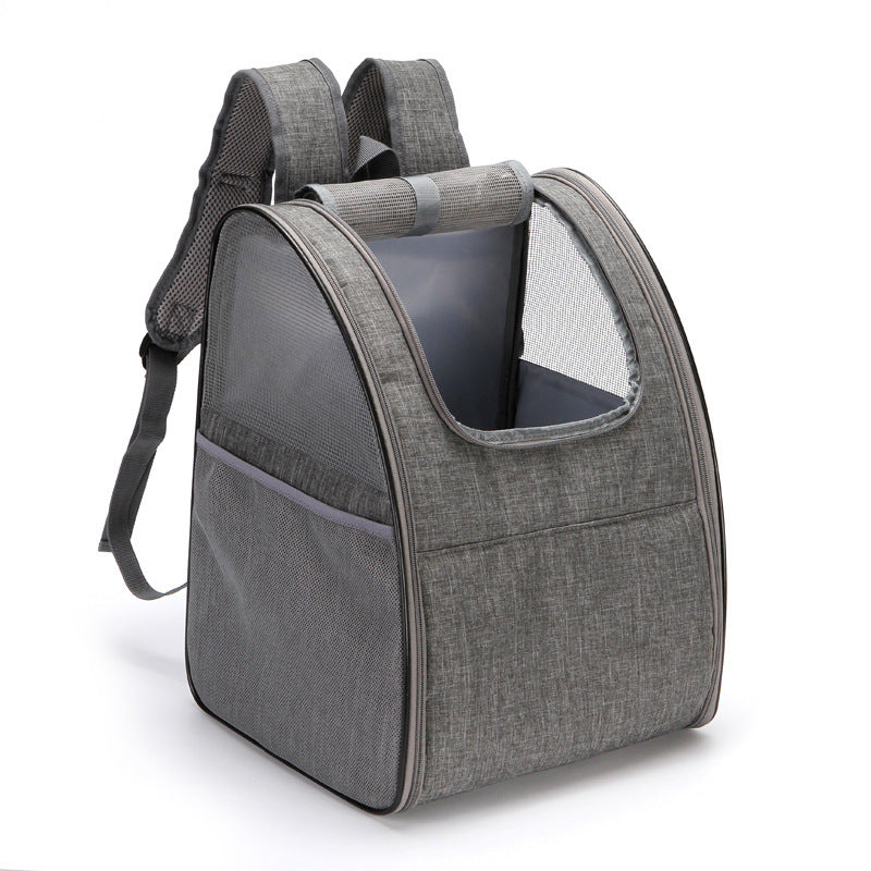 High Quality Mesh Breathable Foldable Pet Backpack