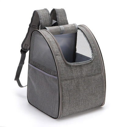 High Quality Mesh Breathable Foldable Pet Backpack