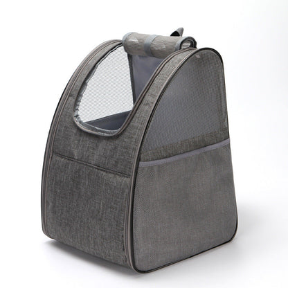 High Quality Mesh Breathable Foldable Pet Backpack
