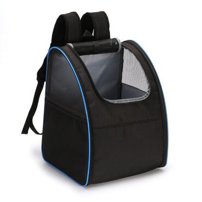 High Quality Mesh Breathable Foldable Pet Backpack