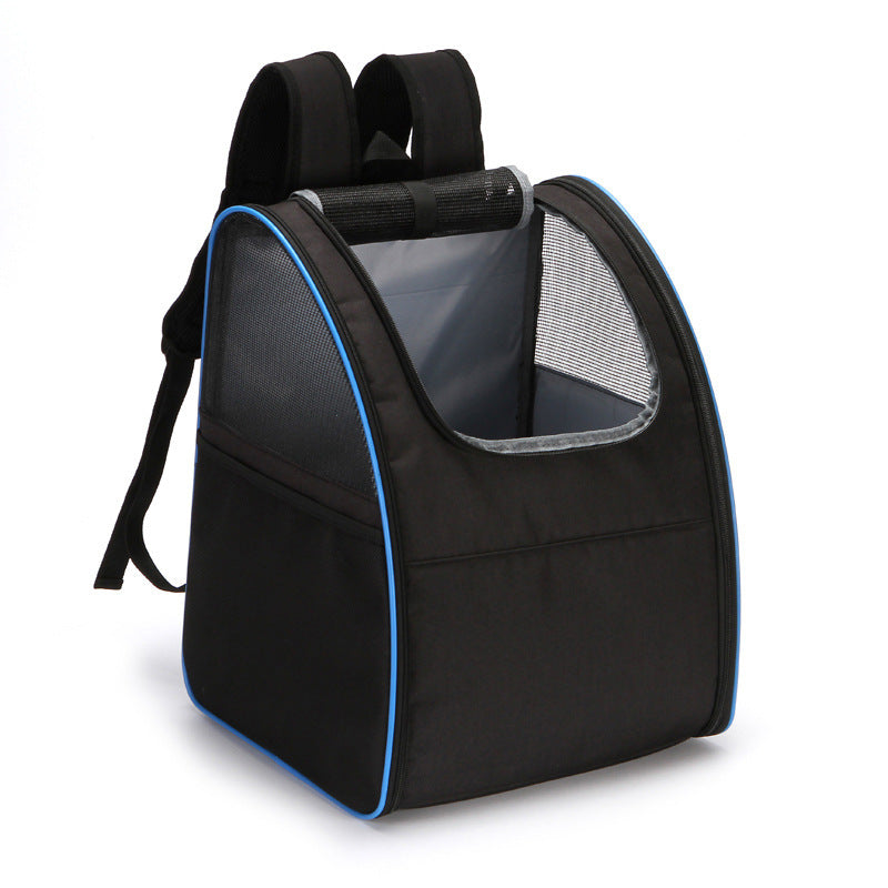 High Quality Mesh Breathable Foldable Pet Backpack