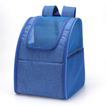 High Quality Mesh Breathable Foldable Pet Backpack