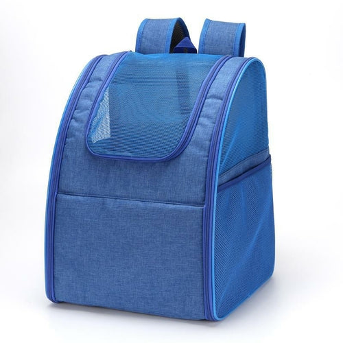 High Quality Mesh Breathable Foldable Pet Backpack