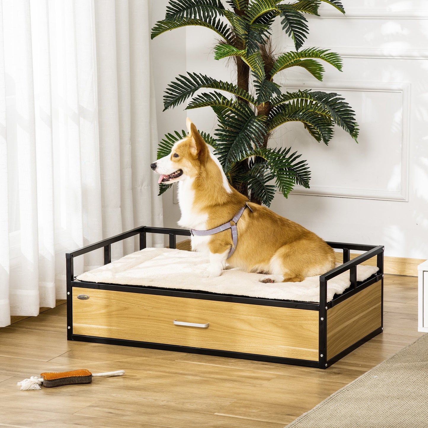 PawHut Elevated Dog Bed