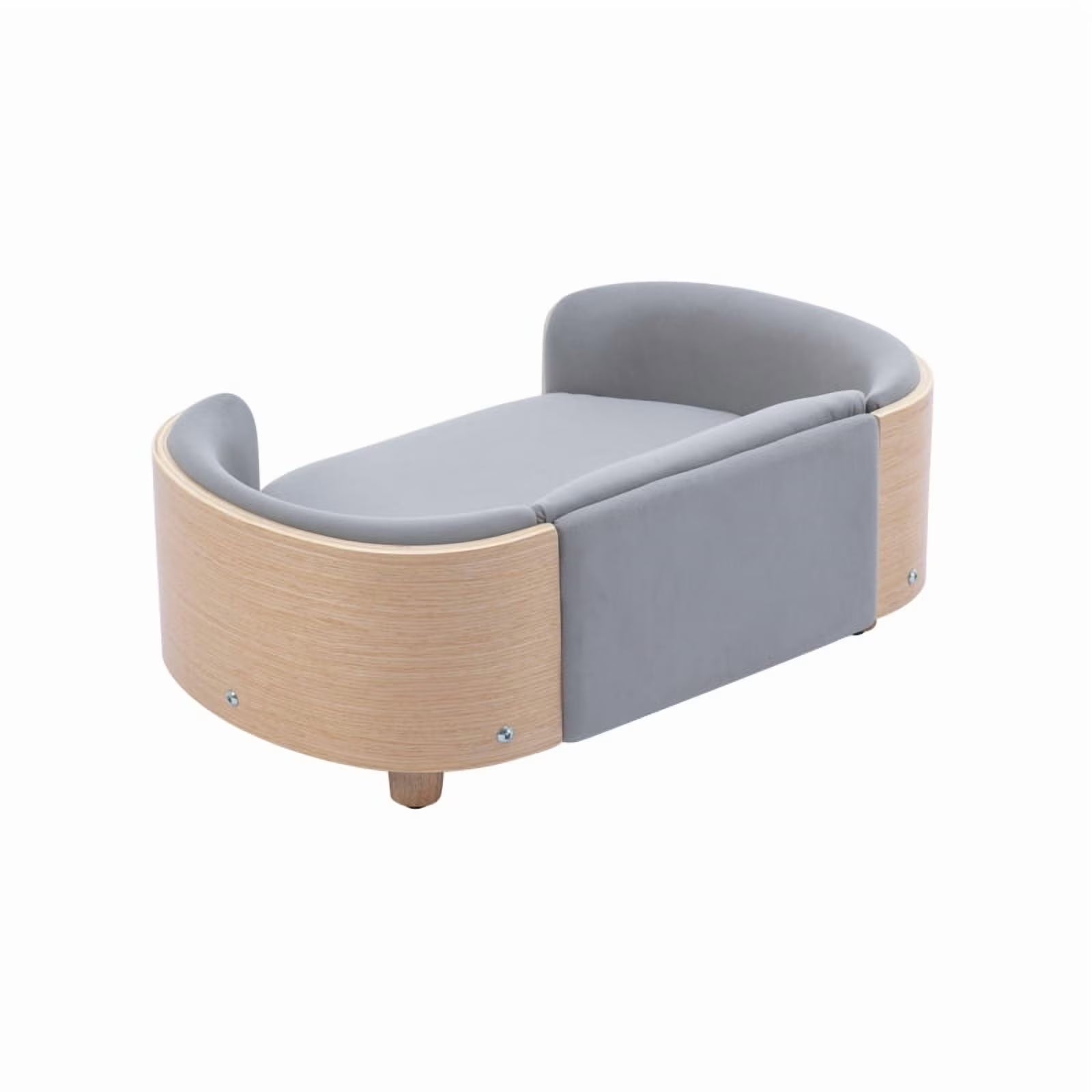 Scandinavian Style Elevated Pet Beg/Sofa