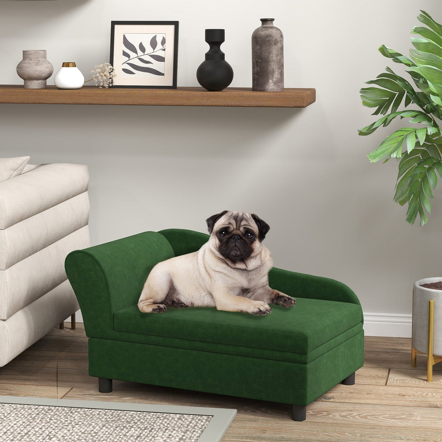 Vrelle ~ Pet Sofa Bed Couch with Storage