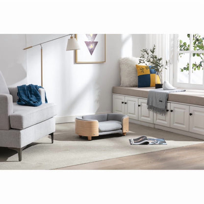Scandinavian Style Elevated Pet Beg/Sofa