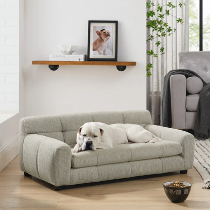 Mona Lisa ~ Soft and Comfortable Pet Sofa with Backrest and Armrests