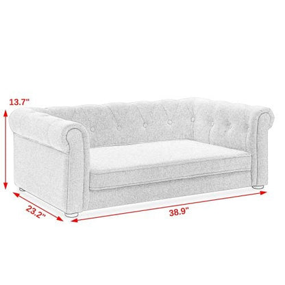 Aveline ~ Elegant Rectangular Pet Bed