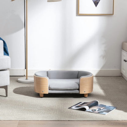 Scandinavian Style Elevated Pet Beg/Sofa