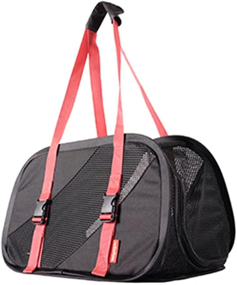 Pet Carry Bag Foldable Pet Backpack One-Shoulder Diagonal Cat and Dog Carrier to Go Out and Convenient Pet Supplies Pet Supplies (Color : C)