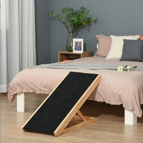 Elevated Pet Ramp For Dogs, Cats, Rabbits, Height-adjustable And