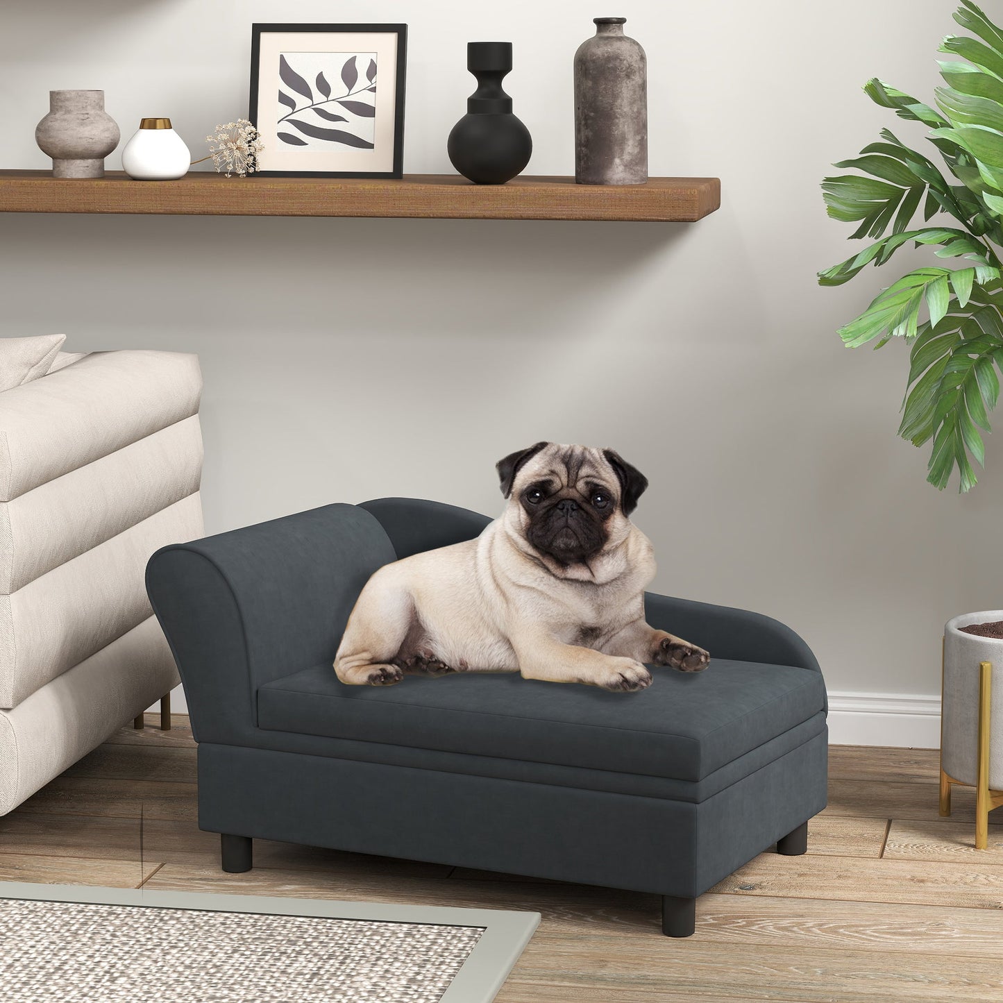 Virelle ~ Pet Sofa Bed Couch with Storage