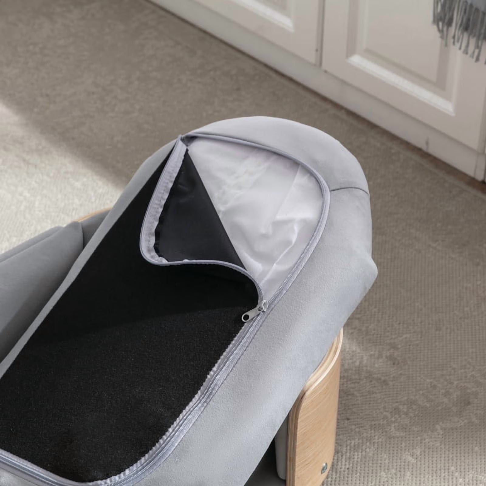 Scandinavian Style Elevated Pet Beg/Sofa