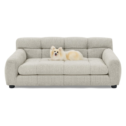 Mona Lisa ~ Soft and Comfortable Pet Sofa with Backrest and Armrests