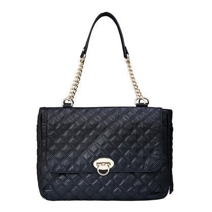 Black Quilted Pet Carrier